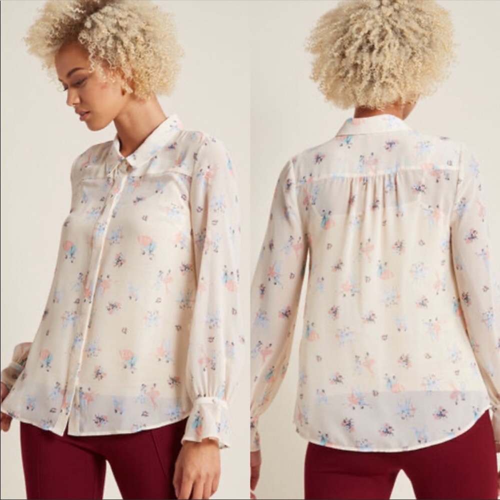 ModCloth Ballerina blouse - size medium